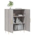 Aparador de madera de ingeniería gris Sonoma 69,5x34x90