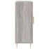 Aparador de madera de ingeniería gris Sonoma 69,5x34x90