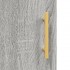 Aparador de madera de ingeniería gris Sonoma 69,5x34x90