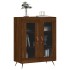 Aparador de madera de ingeniería marrón roble 69,5x34x90