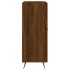 Aparador de madera de ingeniería marrón roble 69,5x34x90