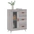 Aparador de madera de ingeniería gris Sonoma 69,5x34x90