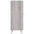 Aparador de madera de ingeniería gris Sonoma 69,5x34x90