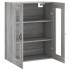 Armario de pared gris Sonoma 69,5x34x90