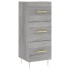 Aparador madera de ingeniería gris Sonoma 34,5x34x90