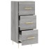 Aparador madera de ingeniería gris Sonoma 34,5x34x90