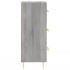 Aparador madera de ingeniería gris Sonoma 34,5x34x90