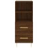 Aparador madera de ingeniería marrón roble 34,5x34x90