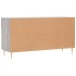 Banco zapatero madera de ingeniería gris Sonoma 102x35x55