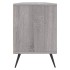 Mueble para TV madera contrachapada gris Sonoma 150x30x44,5