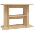 Soporte para acuario madera ingeniería roble Sonoma 80x35x60