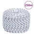Cuerda de barco polipropileno blanco 8 mm 250