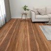 Lamas para suelo autoadhesivas 55 uds PVC marrón 5,11 m²