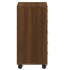 Cajonera con ruedas madera contrachapada marrón