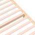 Estructura cama individual sin colchón madera maciza 75x190