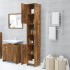 Armario baño madera contrachapada roble ahumado