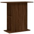 Soporte de acuario madera ingeniería marrón roble 75x36x72,5
