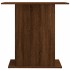 Soporte de acuario madera ingeniería marrón roble 75x36x72,5