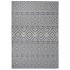 Alfombra de exterior de tejido plano rayas azules 160x230