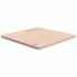 Tablero de mesa cuadrada madera de roble sin tratar