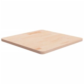 Tablero de mesa cuadrada madera de roble sin tratar