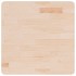Tablero de mesa cuadrada madera de roble sin tratar