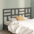 Cabecero de cama madera maciza de pino gris 206x4x104