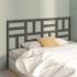 Cabecero de cama madera maciza de pino gris 206x4x104