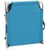Tumbona plegable con toldo aluminio