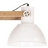 Lámpara colgante industrial 25 W blanca 109 cm