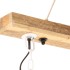 Lámpara colgante industrial 25 W blanca 109 cm
