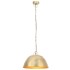 Lámpara colgante vintage redonda 25 W latón 41 cm