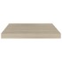 Estantes flotantes de pared 4 uds negro MDF 50x23x3,8