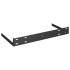 Estantes flotantes de pared 4 uds negro MDF 50x23x3,8