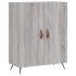 Aparador de madera de ingeniería gris Sonoma 69,5x34x90