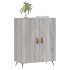 Aparador de madera de ingeniería gris Sonoma 69,5x34x90