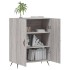 Aparador de madera de ingeniería gris Sonoma 69,5x34x90