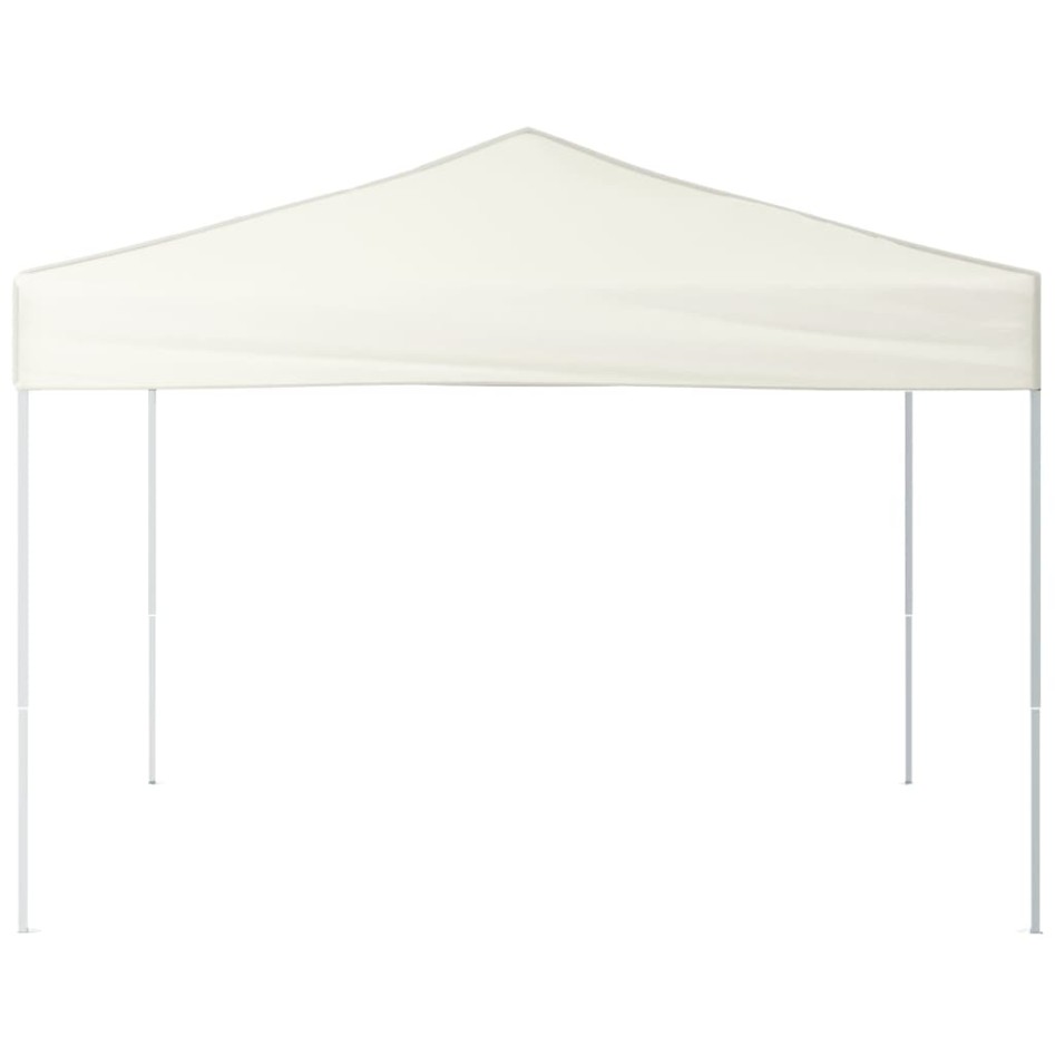 Carpa para fiestas plegable color crema 3x3