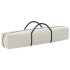 Carpa para fiestas plegable color crema 3x3