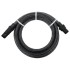Manguera de succión con conectores de PVC PVC negro 26 mm