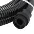Manguera de succión con conectores de PVC PVC negro 26 mm