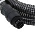 Manguera de succión con conectores de PVC PVC negro 26 mm