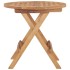 Mesa plegable de jardín madera maciza de teca 50x50x50