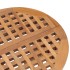 Mesa plegable de jardín madera maciza de teca 50x50x50