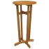 Mesa alta de jardín madera maciza de acacia Ø60x105