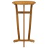 Mesa alta de jardín madera maciza de acacia Ø60x105