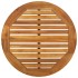 Mesa alta de jardín madera maciza de acacia Ø60x105