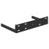 Estantes de esquina pared 4 uds MDF gris hormigón 25x25x3,8