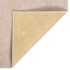 Alfombra de pelo corto beige oscuro 160x230