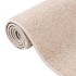 Alfombra de pelo corto beige oscuro 160x230